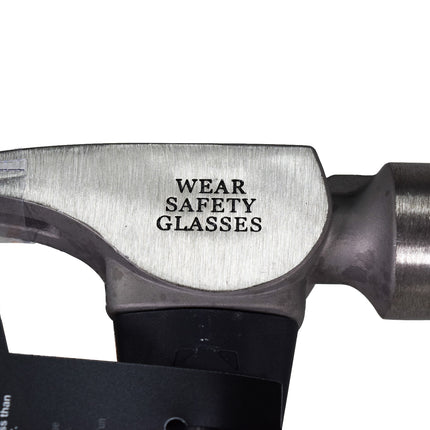 Stiletto TI12MC-F 12 oz Milled Hammer Curved With Fiberglass Handle