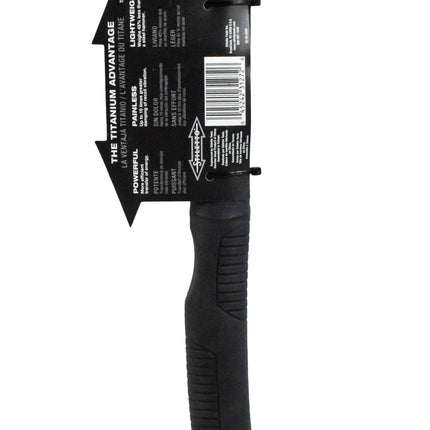 Stiletto TI14MC-F 16-Inch 14-Oz Titanium Milled Curved Fiberglass Handle Hammer