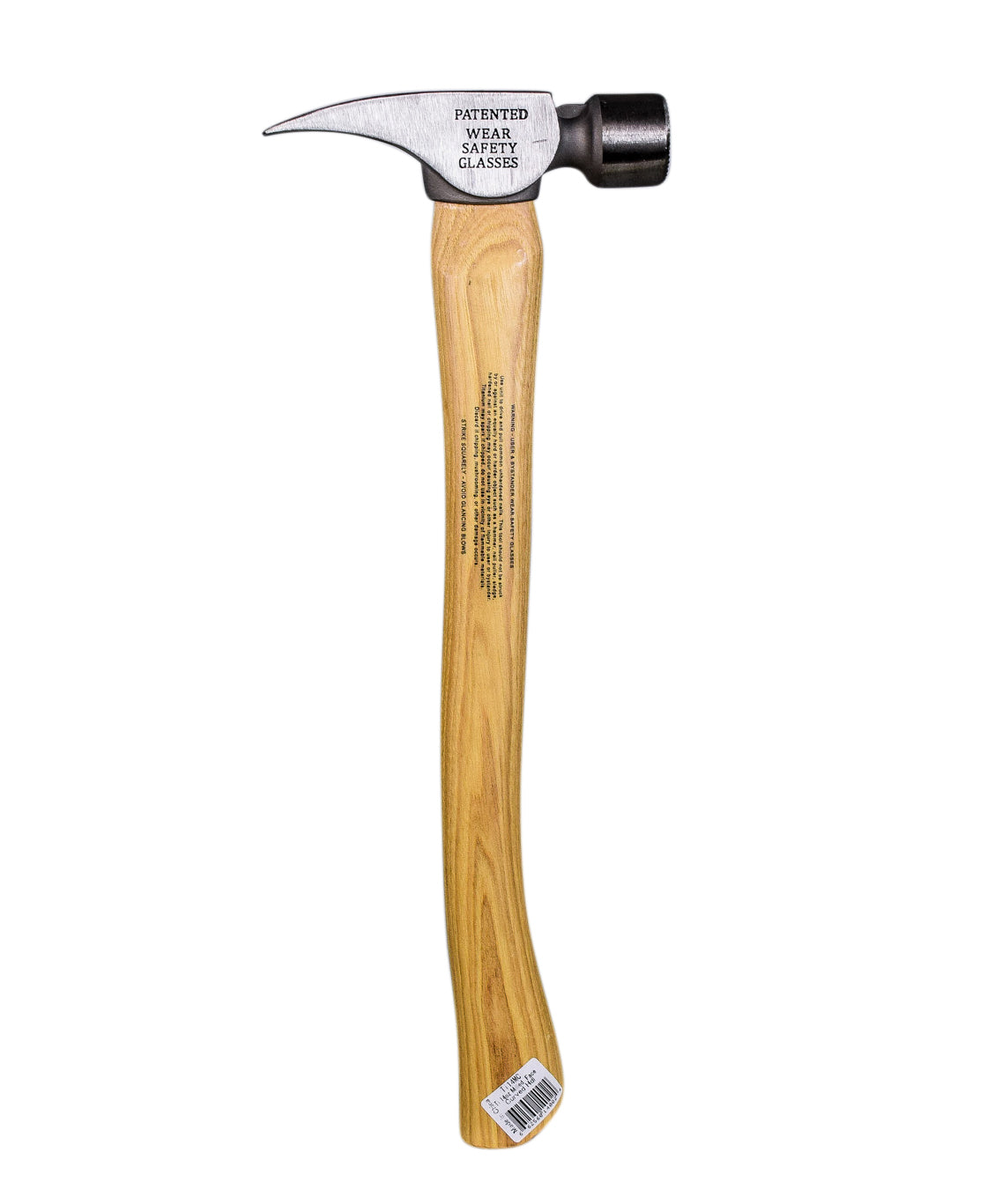 Stiletto TI14MC 14oz Titanium Milled Face Hammer w/ 18" Curved Hickory Handle