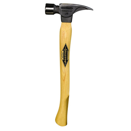 Stiletto TI16MC 16oz Titanium MuscleHead Framer Hammer with Milled Face