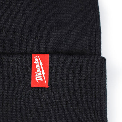 Milwaukee 506B Men's Black Acrylic Cuffed One Size Fits All Beanie Hat
