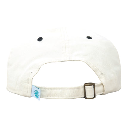 Sendero Provisions Co. Shootin' Hand Adjustable Strapback Hat with Screen Printed Design (White) - One Size