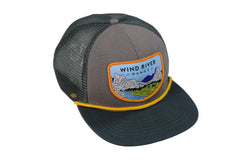 Sendero Provisions Co. Wind River Range Meshback Snapback Hat (Grey)