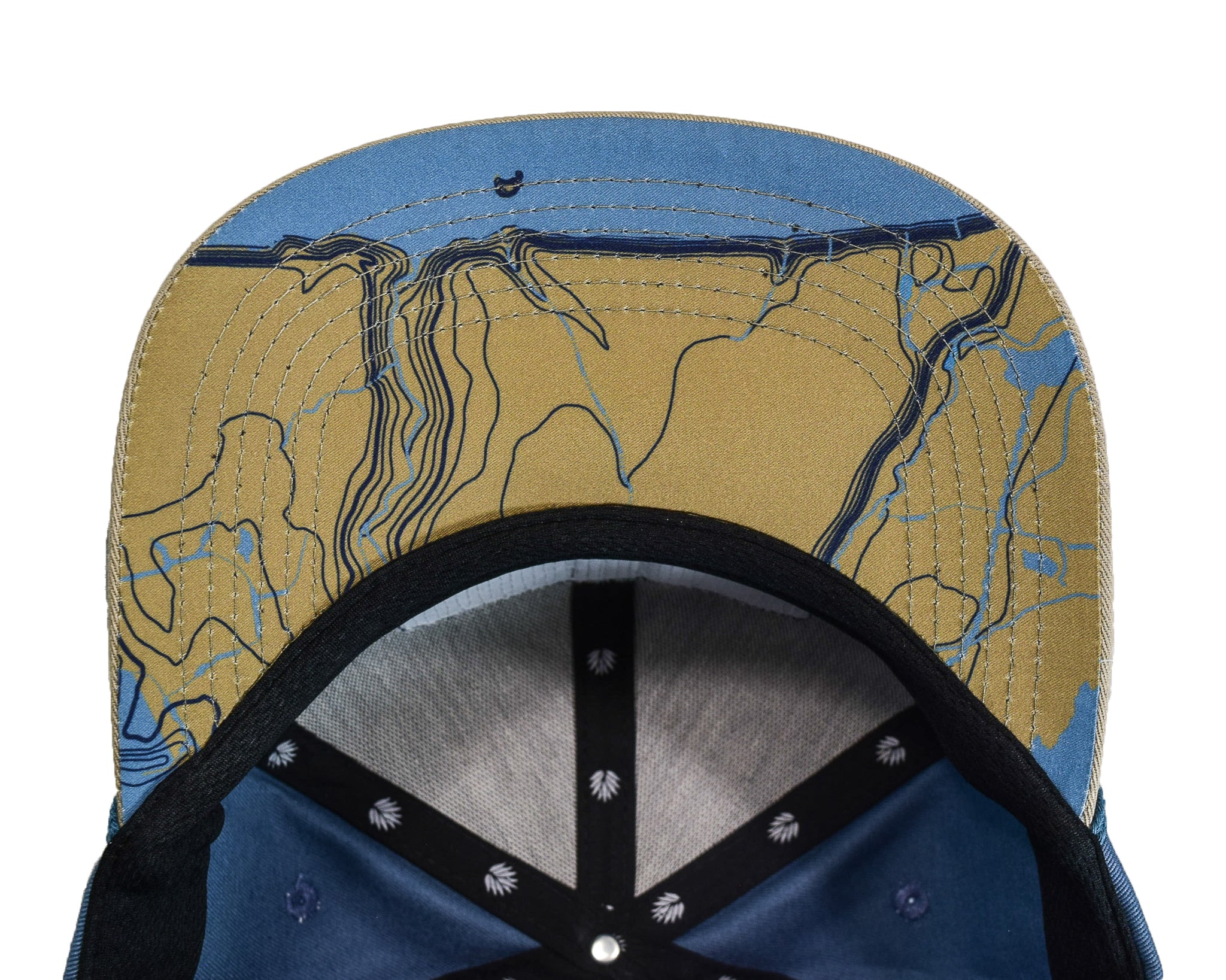 Sendero Provisions Co. Olympic National Park Braided Snapback Hat (Steel Blue)