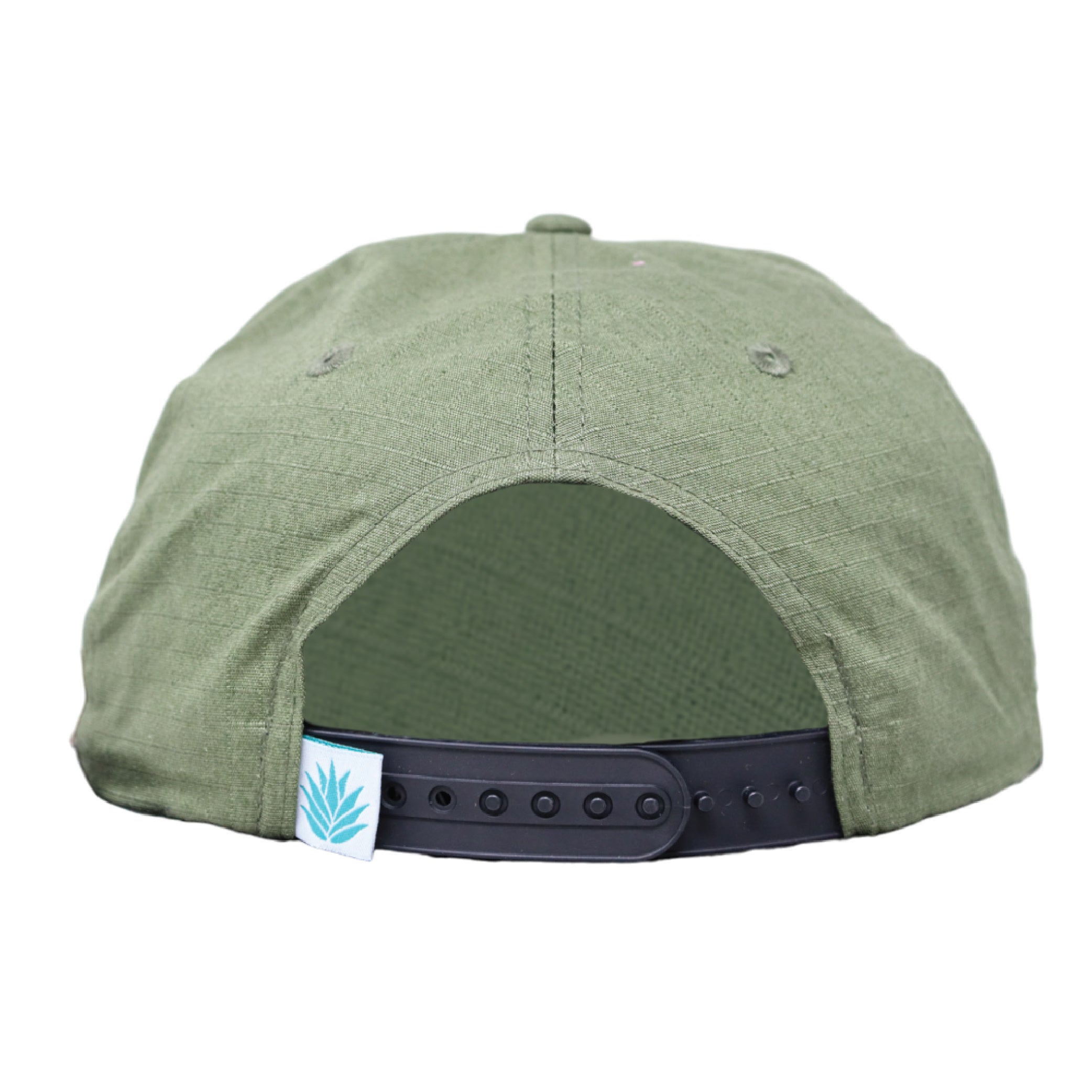 Sendero Provisions Co. Chupacabra Adjustable Snapback Hat with Felt Design & Braided Rope (Green/Midnight Black) - One Size