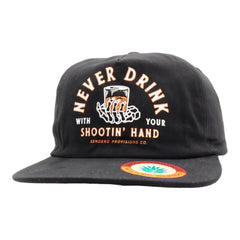 Sendero Provisions Co. Shootin' Hand Hat - Black