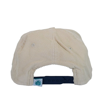 Sendero Provisions Co. Pronghorn Hat Adjustable Corduroy Snapback Hat with Embroidered Design (Tan) - One Size
