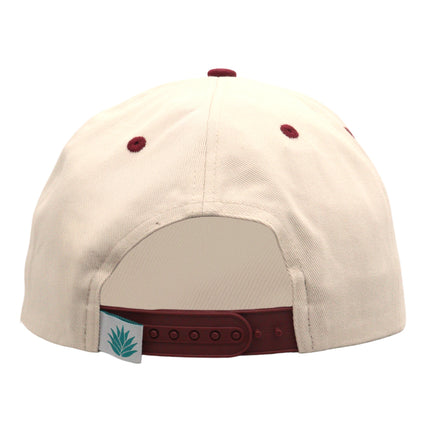 Sendero Provisions Co. Yippee Ki Yay Hat - Structured 5-Panel Snapback Rope Hat with Embroidered Design, Braided Rope Accent, Cotton Twill, Adjustable Fit, Western Style Outdoor Cap