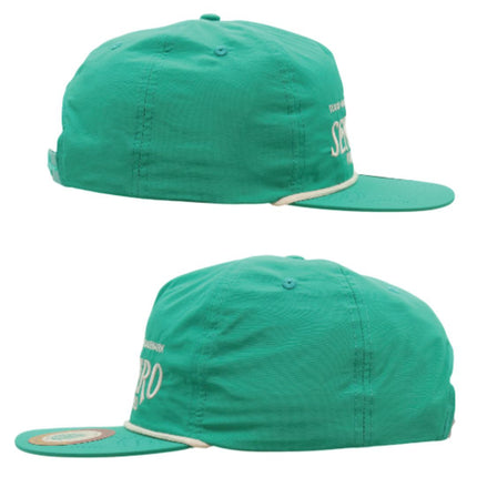 Sendero Provisions Co. Outdoor Adjustable Snapback Rope Hat with Embroidered Logo Design (Teal) - One Size