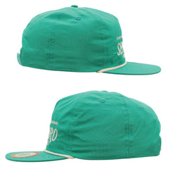 Sendero Provisions Co. Outdoor Adjustable Snapback Rope Hat with Embroidered Logo Design (Teal) - One Size