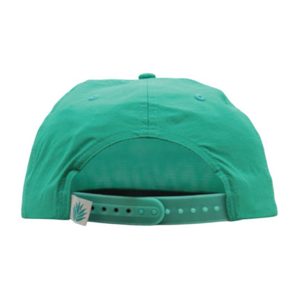 Sendero Provisions Co. Outdoor Adjustable Snapback Rope Hat with Embroidered Logo Design (Teal) - One Size