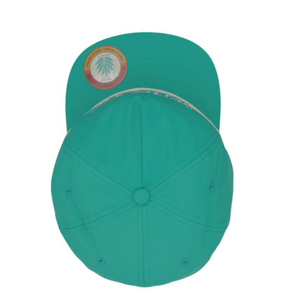 Sendero Provisions Co. Outdoor Adjustable Snapback Rope Hat with Embroidered Logo Design (Teal) - One Size