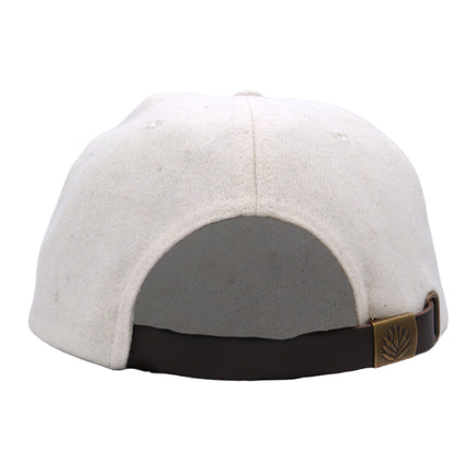 Sendero Provisions Co. LOGO HAT-felt Cream; Adjustable Snapback Hat with Embroidered front, One Size  - Structured 5-Panel Trucker Hat for Men & Women