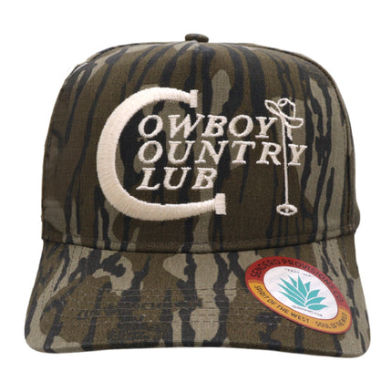 Sendero Provisions Co. Cowboy Country Club Snapback Hat, Camo, One Size
