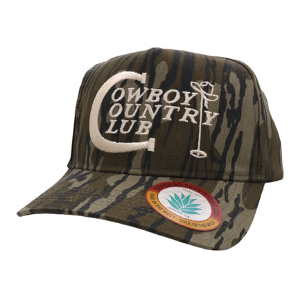 Sendero Provisions Co. Cowboy Country Club Snapback Hat, Camo, One Size