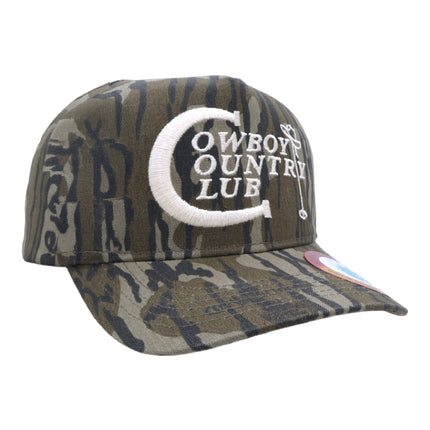 Sendero Provisions Co. Cowboy Country Club Snapback Hat, Camo, One Size