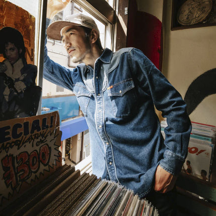 Sendero Provisions Co. Del Oeste Adjustable Snapback Hat - Cream/Brown, Embroidered Design, Structured 5-Panel Cotton Twill Cap for Outdoor Adventures