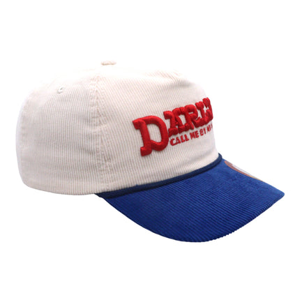 Sendero Provisions Co. Call Me Darlin' Hat - Unstructured 5-Panel Snapback Rope Hat with Puff Embroidered Design, Corduroy Fabric, Semi-Curved Visor, Adjustable Fit, Humorous Western Outdoor Cap