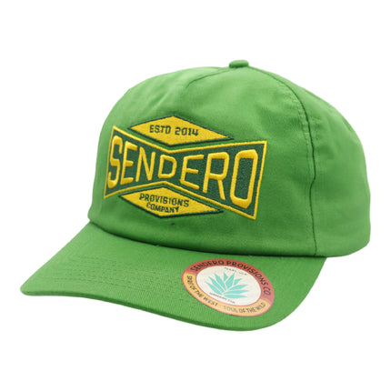 Sendero Provisions Co. OLD SCHOOL GREEN Snapback Hat –One Size