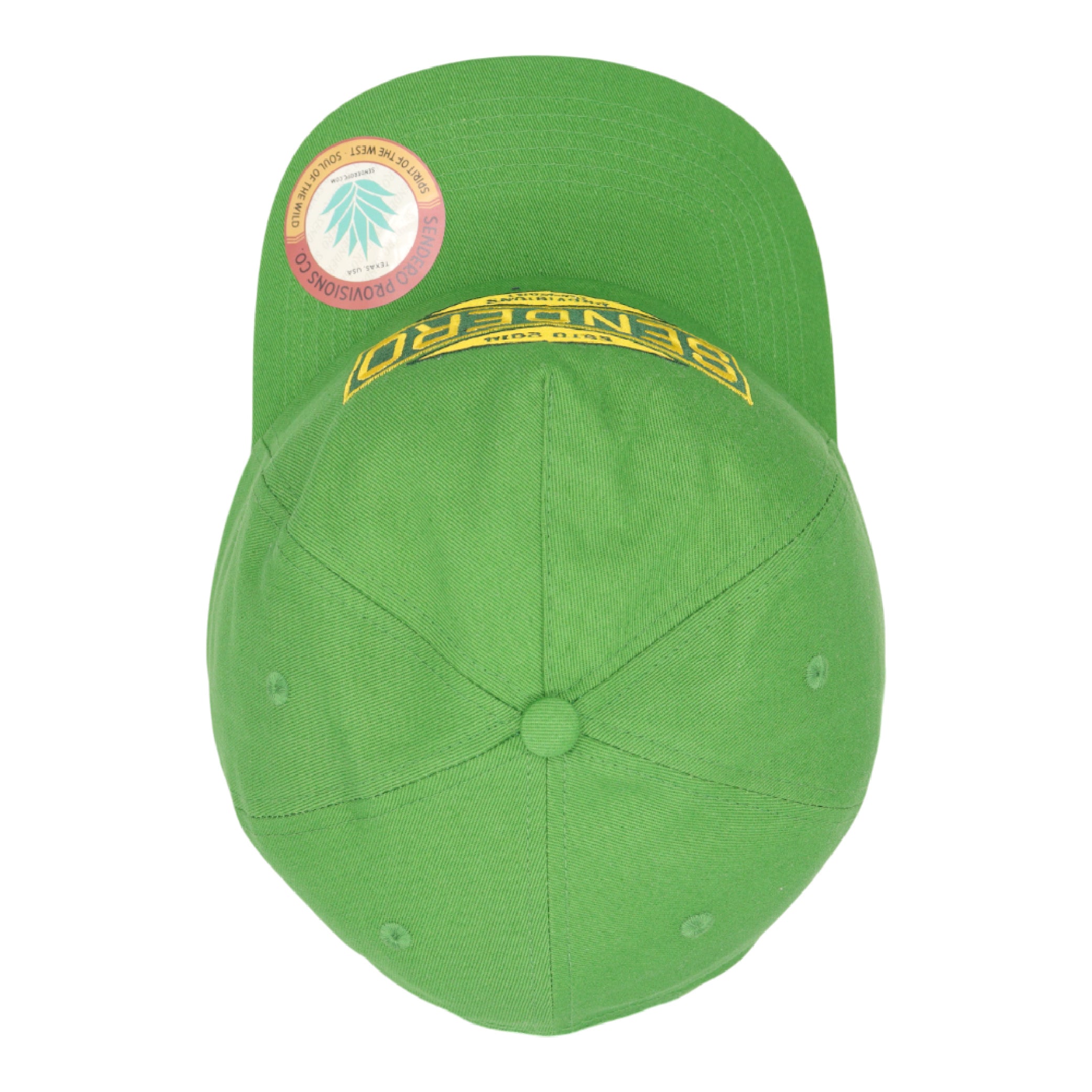 Sendero Provisions Co. OLD SCHOOL GREEN Snapback Hat –One Size