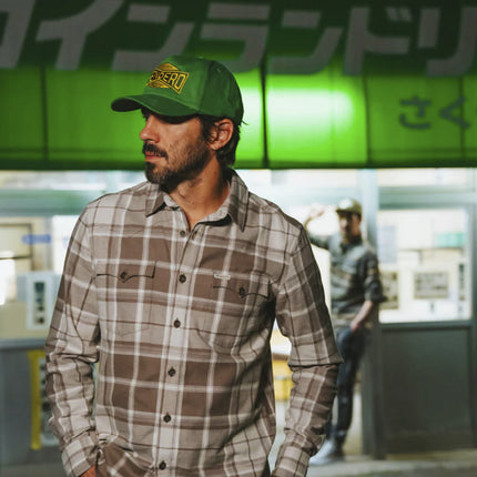 Sendero Provisions Co. OLD SCHOOL GREEN Snapback Hat –One Size