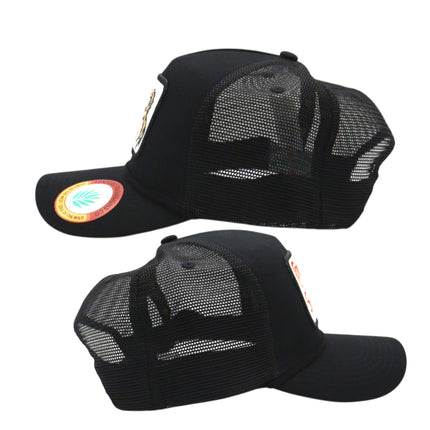 Sendero Provisions Co. Cowboy Pro Shop Adjustable Snapback Hat with Embroidered Patch (Black) - One Size