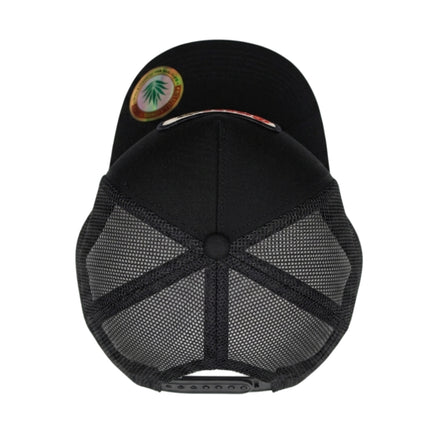 Sendero Provisions Co. Cowboy Pro Shop Adjustable Snapback Hat with Embroidered Patch (Black) - One Size