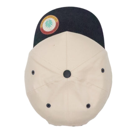 Sendero Provisions Co. El Mestizo Adjustable Snapback Hat with Printed Design (White/Navy) - One Size
