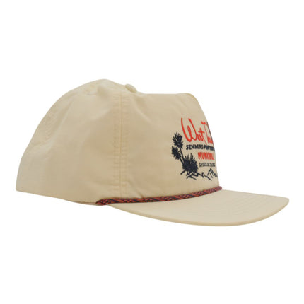Sendero Provisions Co. West Texas Municipal Adjustable Snapback Hat with Embroidered Design (Cream) - One Size
