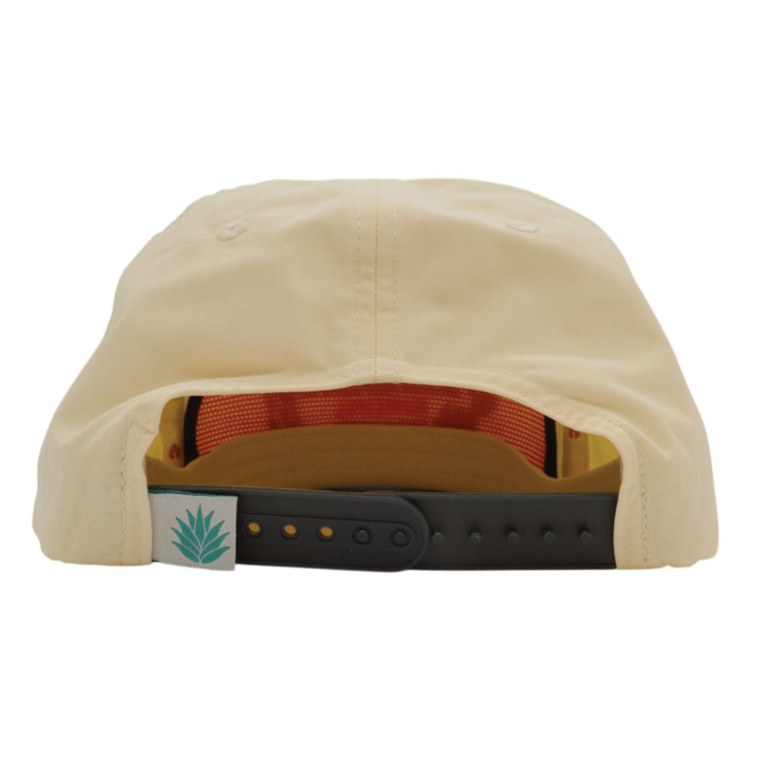 Sendero Provisions Co. West Texas Municipal Adjustable Snapback Hat with Embroidered Design (Cream) - One Size