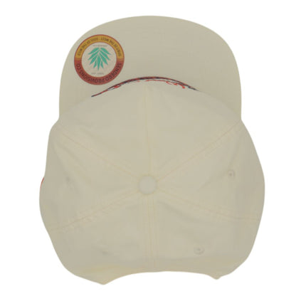 Sendero Provisions Co. West Texas Municipal Adjustable Snapback Hat with Embroidered Design (Cream) - One Size