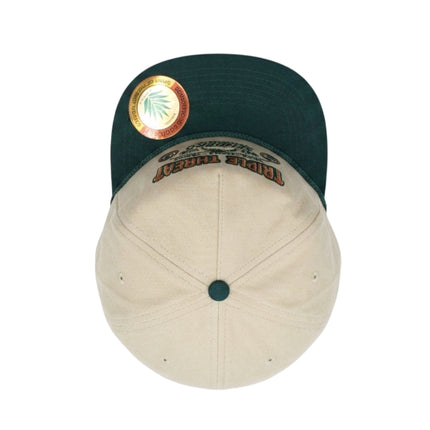 Sendero Provisions Co. Triple Threat  Adjustable Snapback Hat with Embroidered Patch (Tan) - One Size
