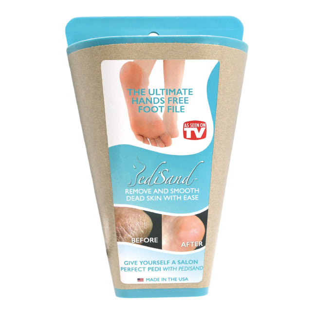 PediSand Foot Exfoliator PS001- The Hands Free Foot File - Made in the USA