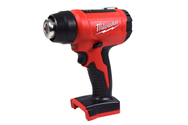 Milwaukee M18 18-Volt Lithium-Ion Cordless Compact Heat Gun (Tool-Only) — Fast 7-Second Heat-Up, 875°F Max Temp, Ultra-Portable Design, REDLINK™ Temperature Management, LED Light, Ladder Hook