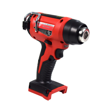 Milwaukee M18 18-Volt Lithium-Ion Cordless Compact Heat Gun (Tool-Only) — Fast 7-Second Heat-Up, 875°F Max Temp, Ultra-Portable Design, REDLINK™ Temperature Management, LED Light, Ladder Hook