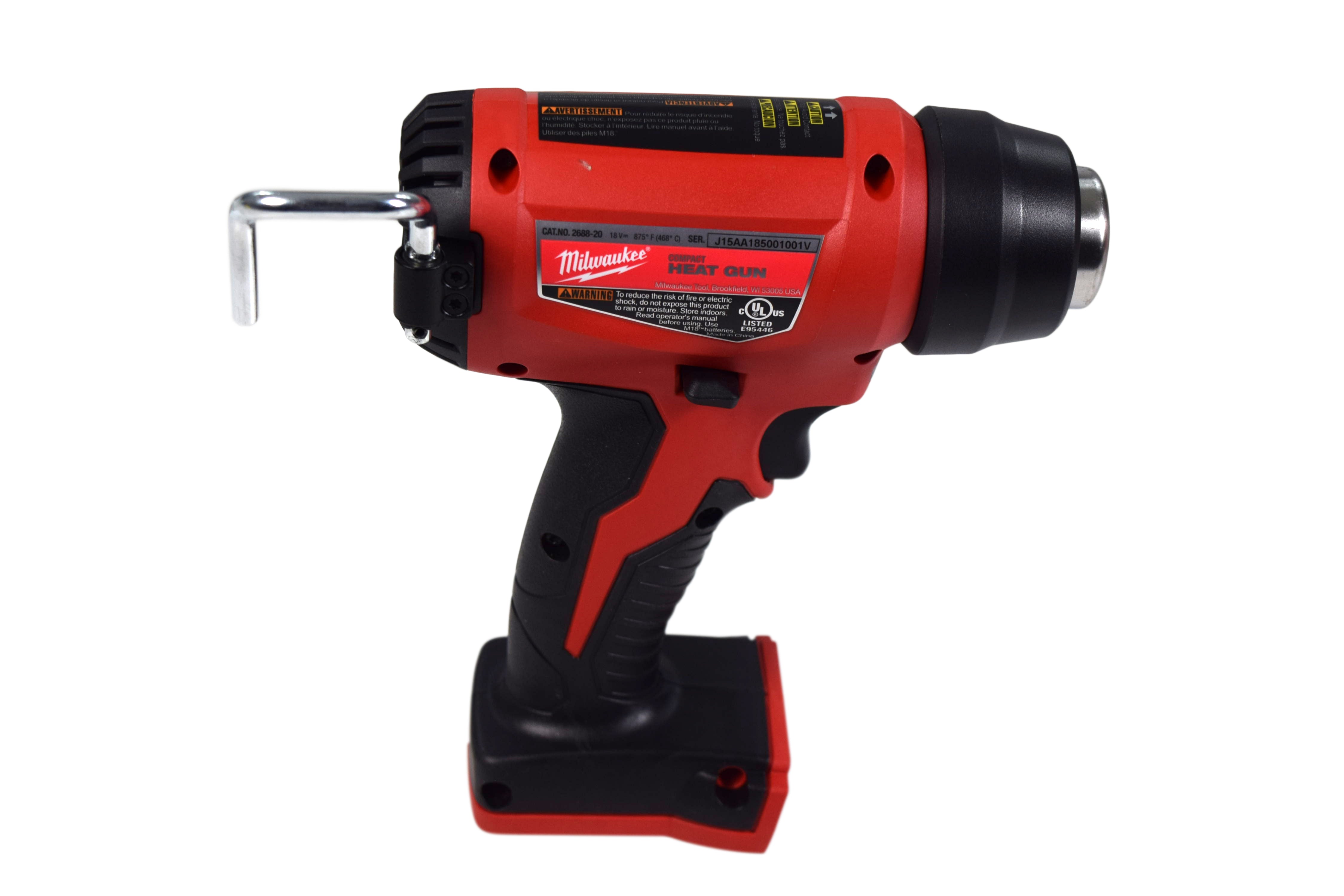 Milwaukee M18 18-Volt Lithium-Ion Cordless Compact Heat Gun (Tool-Only)