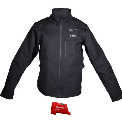 Milwaukee 204B-20M M12 Lithium-Ion Toughshell Black Heated Jacket (Medium)