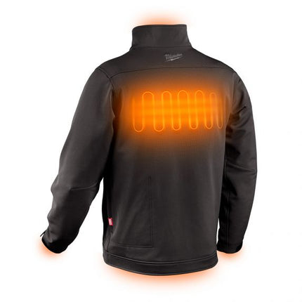 Milwaukee 204B-21S M12 Lithium-Ion TOUGHSHELL Black Heated Jacket Kit with Battery (Small)