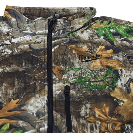 Milwaukee 222C-21L M12 Heated QuietShell Jacket Kit with Battery (Large/Realtree)