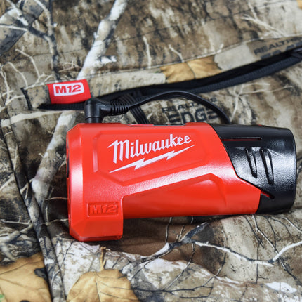 Milwaukee 222C-21XL M12 Heated QuietShell Jacket Kit with Battery (X-Large/Realtree)