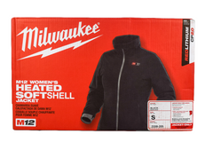 Milwaukee 233B-20S Women's Small M12 12-Volt Lithium-Ion Cordless AXIS Black Heated Quilted Jacket (Jacket Only)