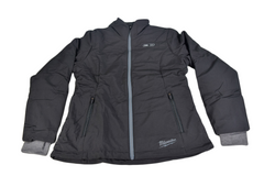 Milwaukee 233B-20S Women's Small M12 12-Volt Lithium-Ion Cordless AXIS Black Heated Quilted Jacket (Jacket Only)