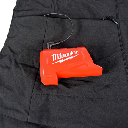 Milwaukee 233B-20S Women's Small M12 12-Volt Lithium-Ion Cordless AXIS Black Heated Quilted Jacket (Jacket Only)