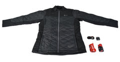 Milwaukee 233B-21XL Women's M12 Heated Quilted Jacket Kit w/ Battery (XL/Black)