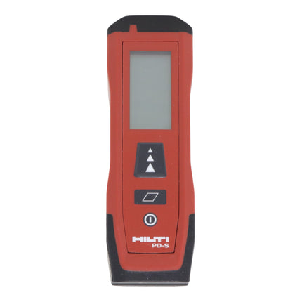 Hilti PD-S Laser Distance Measurer, Compact Digital Laser Measure Tool for Distance, Area, and Continuous Measurement, Easy One-Button Operation