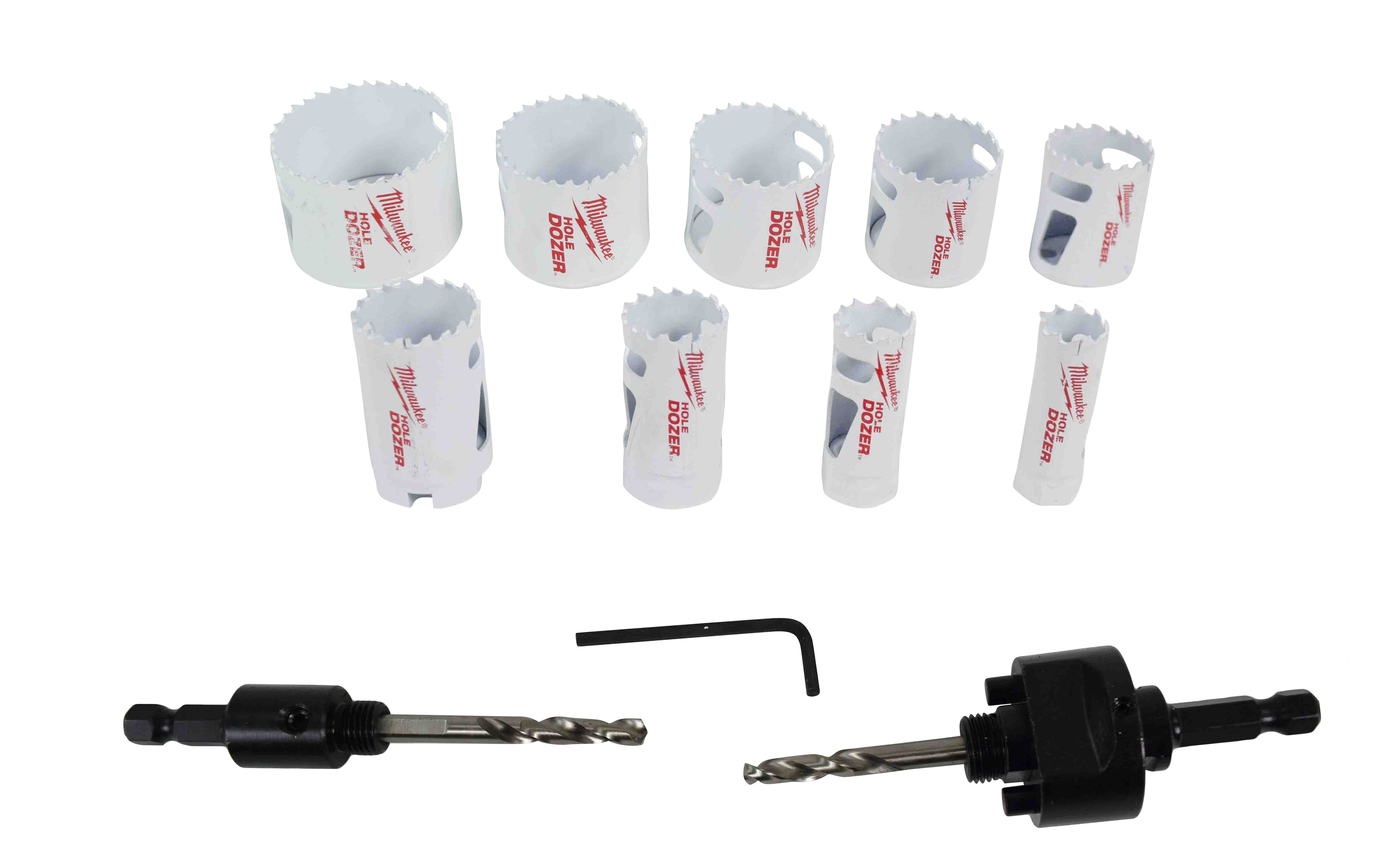 Milwaukee Hole Dozer Bi-Metal Hole Saw Kit - 13PC