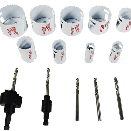Milwaukee 49-22-4029 Tool HOLE DOZER Bi-Metal Hole Saw Set (17-Piece) with Case