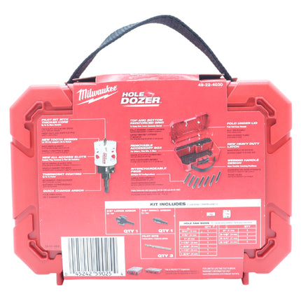 Milwaukee 49-22-4030 General-Purpose Hole Saw Set of 16 Pieces