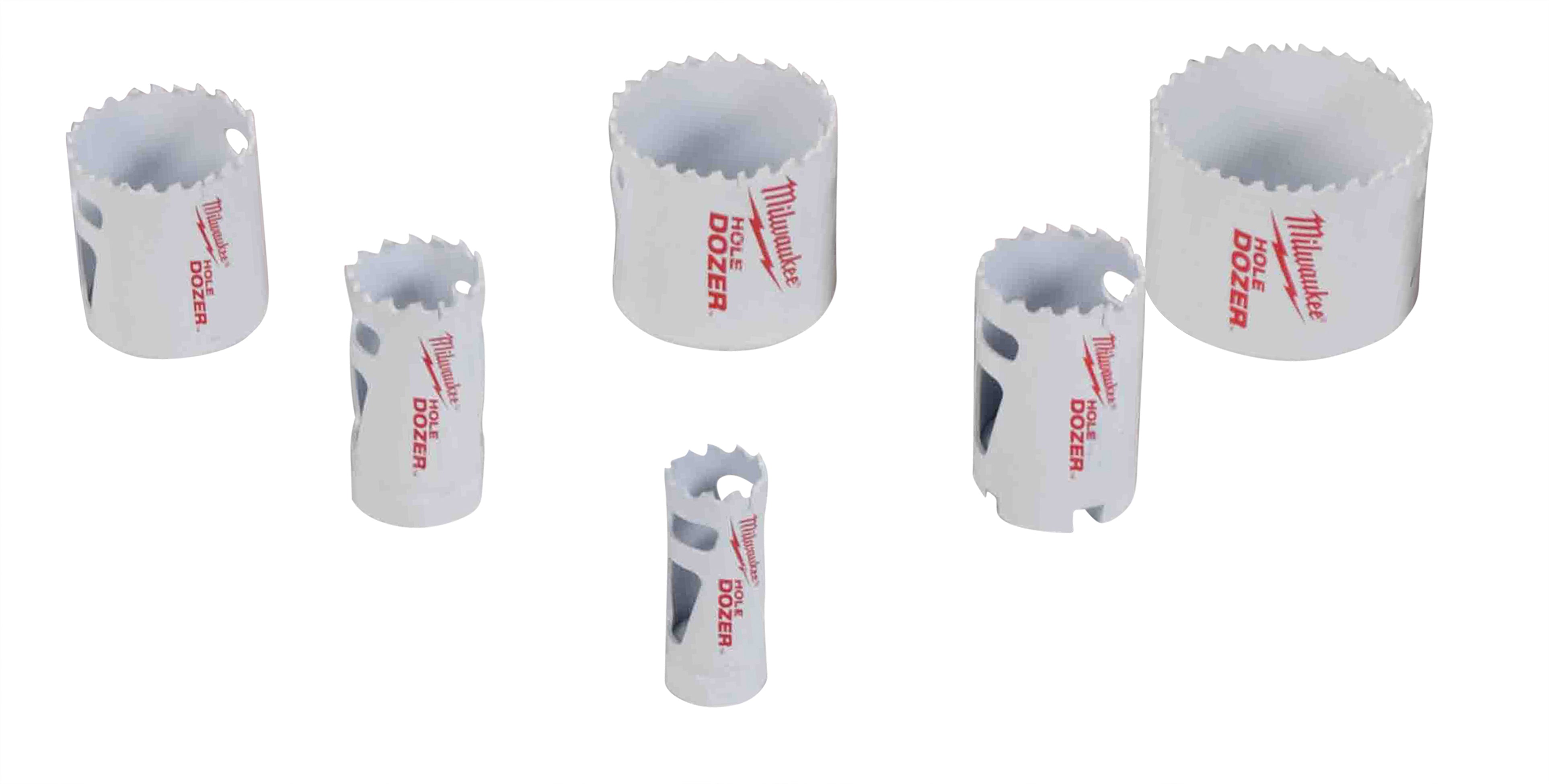 Milwaukee 49-22-4095 10-Piece Electricians Ice Hardened Hole Saw Kit