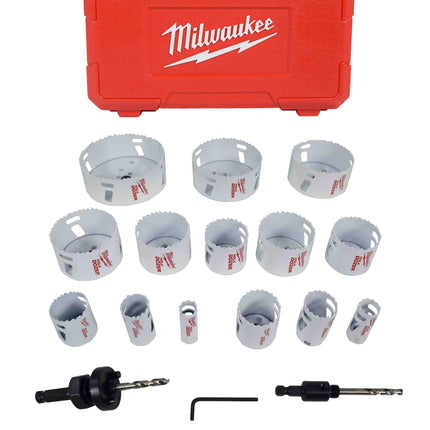 Milwaukee 49-22-4105 Hole Dozer Master Electrician's Hole Saw Kit - 19PC